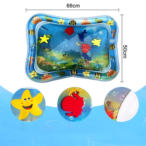 AquaJoy - Aufblasbare Wassermatte für Babys