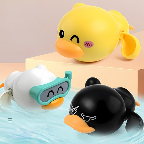 DuckPlay - Set von 3 Selbstschwimmenden Badeentchen