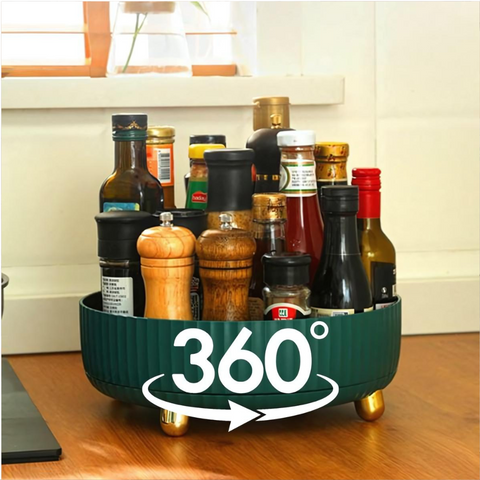 RotateOrganizer - 360° Rotierendes Raumsparendes Aufbewahrungsregal