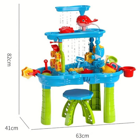Splash Fun Wasserspieltisch – Interaktiver Spieltisch für Kinder im Freien