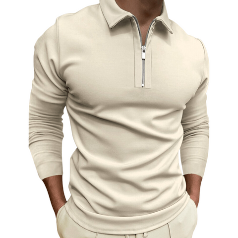 Angelo - Sweater mit Reißverschlusskragen