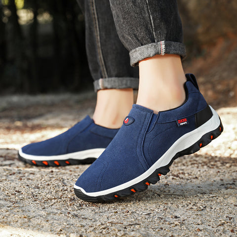 OrthoFlex Wildleder Orthopädische Schuhe – Langlebiger Komfort für Männer