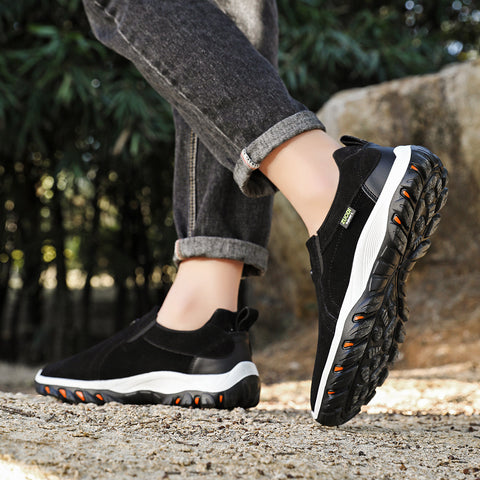 OrthoFlex Wildleder Orthopädische Schuhe – Langlebiger Komfort für Männer