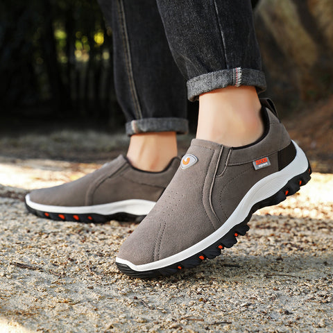 OrthoFlex Wildleder Orthopädische Schuhe – Langlebiger Komfort für Männer