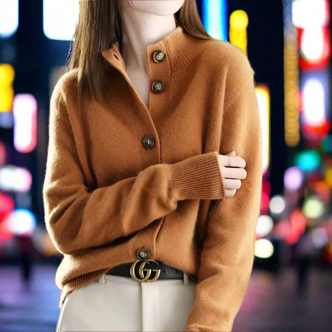 Jade Knöpfe Pullover für Damen – Für einen stilvollen und komfortablen Look