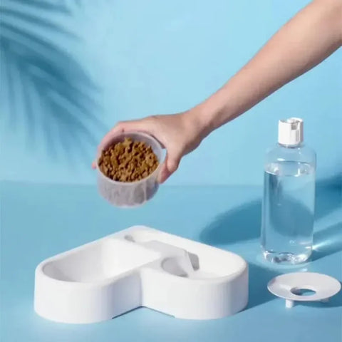 PetFeed Duo Schüssel - Für Einfaches Füttern und Trinken