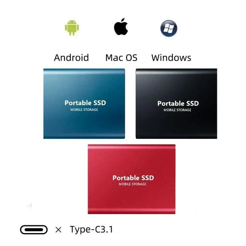 Ultra-schnelle 128TB externe SSD – Kompakte & zuverlässige Speicherung