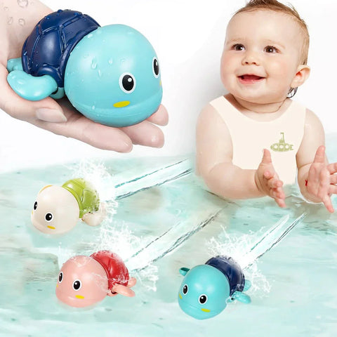 Schwimmfreund Schildkröte - Perfekter Spielkamerad für die Badewanne