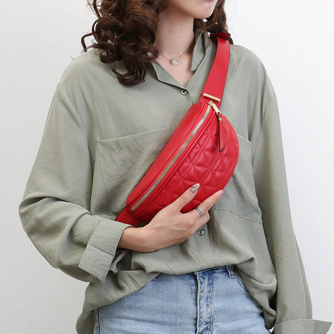 UrbanFlex Bag - Stilvolle Hüft- & Crossbody Tasche aus tierfreiem Leder