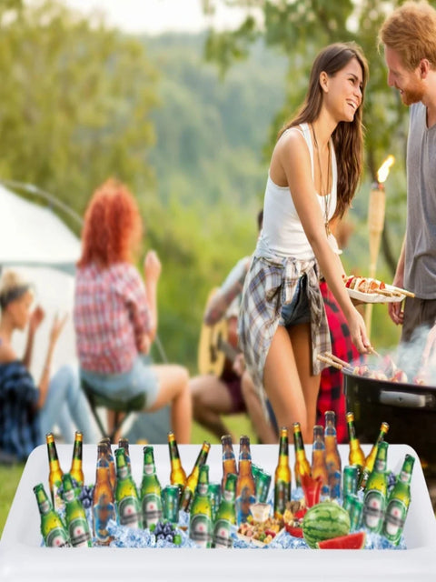 Aufblasbare Eisbar – Ideales Accessoire für Partys und Schwimmvergnügen