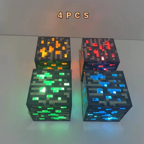 Verspielte LED Blocklampen - Kreative Beleuchtung für Gamer