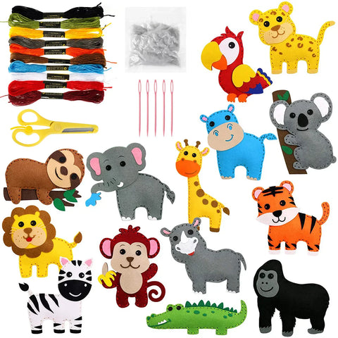 Fröhliches Nähpaket - Kreativität und Spaß für Kinder