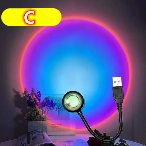 Bunte LED Nachtlampe - Stimmungsvolle Beleuchtung für Zuhause