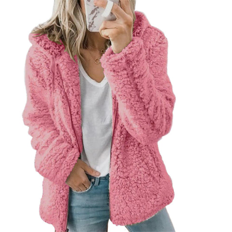 Emma Fluffy Hoodie für Damen - Bequeme Hoodie für kalte Tage