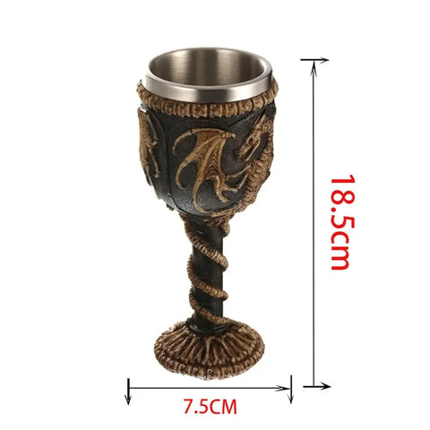 Einzigartiger Mittelalterlicher Becher - Perfekt als Geschenk zum Vatertag