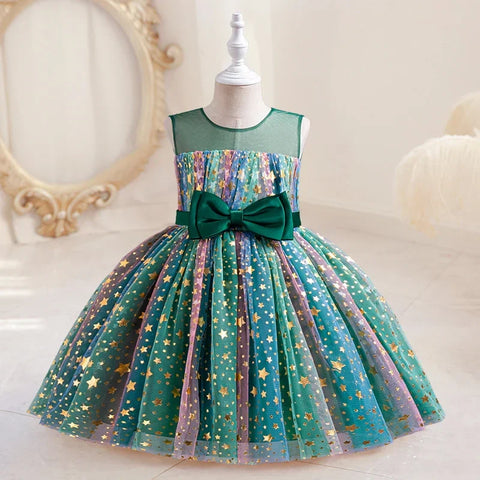 Lieveke Magische Tutu Kleid - Buntes Verzaubertes Kleid für Feste