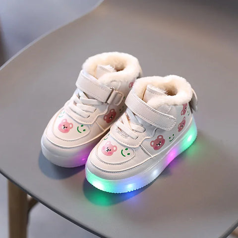 Fleur Leuchtende Sneakers für Kinder - Warm und Komfortabel mit LED-Beleuchtung