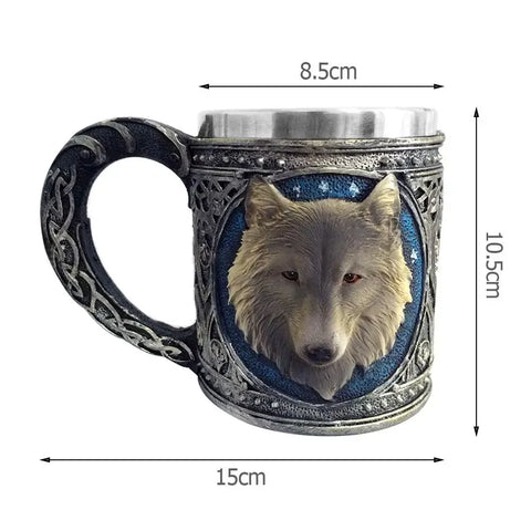 Einzigartiger Mittelalterlicher Becher - Perfekt als Geschenk zum Vatertag