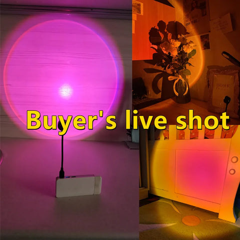 Bunte LED Nachtlampe - Stimmungsvolle Beleuchtung für Zuhause