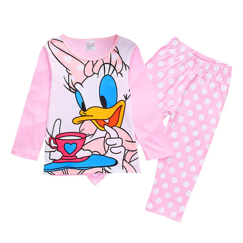 Lotte Prinzessinnen Pyjama Set für Kinder - Minnie Mouse Zweifarbige Pyjama Set