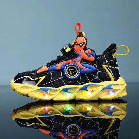 Leuchtende Superhelden Sneakers für Kinder – Stilvoll und Funktional