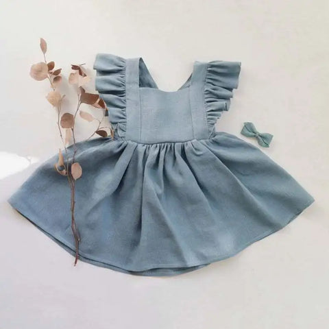 Rüschenkleid für Mädchen - Stilvolle Verspieltheit