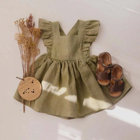 Rüschenkleid für Mädchen - Stilvolle Verspieltheit