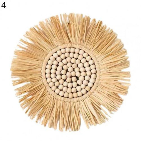 Boho Wanddekoration Raffia – Authentisch und Stimmungsvoll