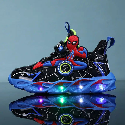 Leuchtende Superhelden Sneakers für Kinder – Stilvoll und Funktional