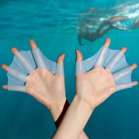 Schwimm-Handflossen für Erwachsene und Kinder – Steigere deine Geschwindigkeit und Effizienz im Wasser