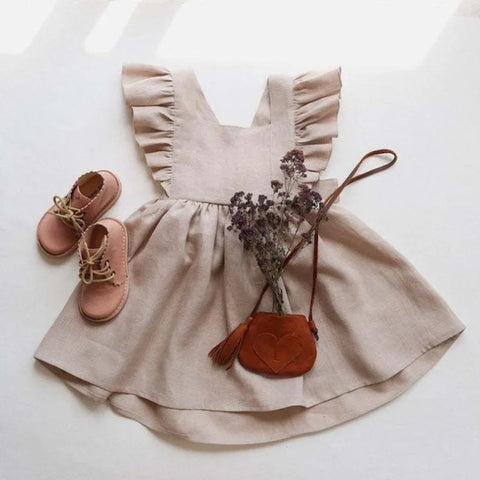 Rüschenkleid für Mädchen - Stilvolle Verspieltheit