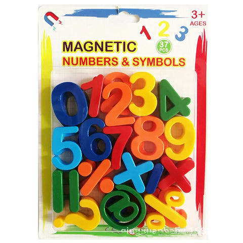 Bildungs-Magnetspiel – Lernen und Spielen mit Bunten Buchstaben und Zahlen