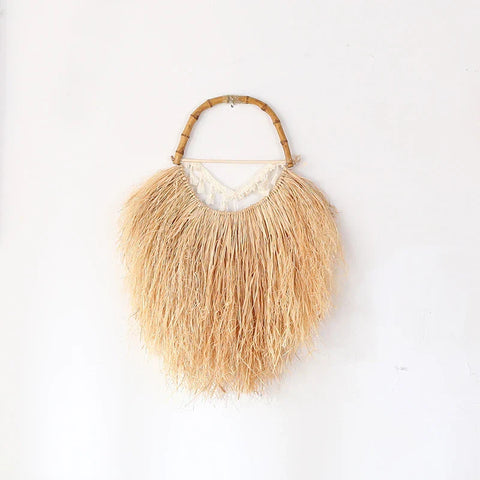 Boho Wanddekoration Raffia – Authentisch und Stimmungsvoll
