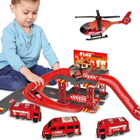 Feuerwehr Rettungs-Spielset - Für Abenteuerliche Rettungsoperationen