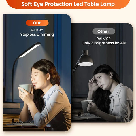 Slimme Schreibtischlampe - Flexible Beleuchtung für Zuhause und Büro