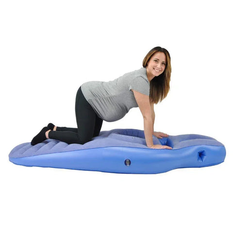 Aufblasbares Schwangerschaftskissen und Yogamatte – Ideal für Komfortable Nächte und Unterstützung