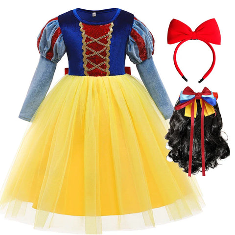 Sophia Verzauberndes Prinzessinnenkleid für Kinder - Magisches Cosplay-Outfit für Feste