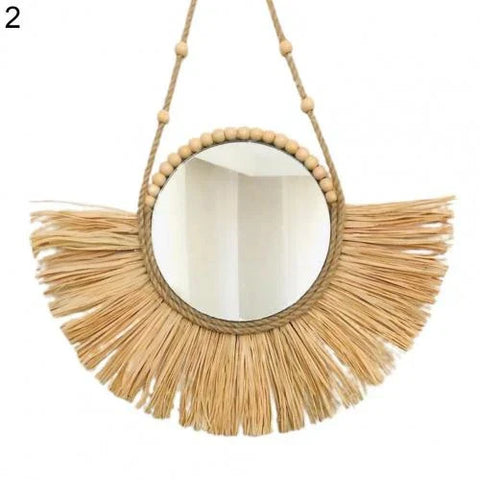 Boho Wanddekoration Raffia – Authentisch und Stimmungsvoll