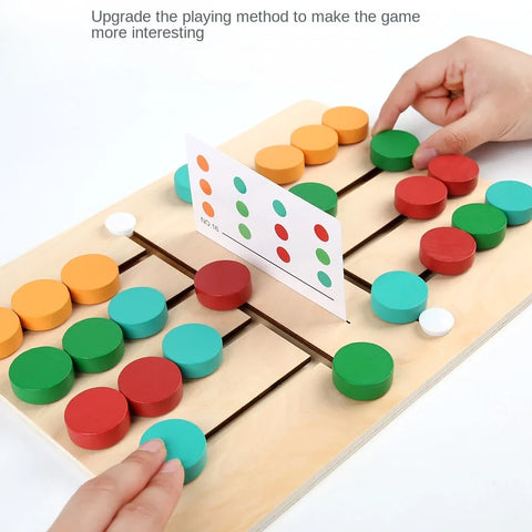 Bildungsreiches Holzspiel - Lehrreich & Spielerisch