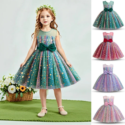 Lieveke Magische Tutu Kleid - Buntes Verzaubertes Kleid für Feste