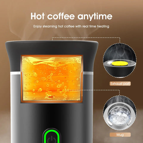 Café On-The-Go Kaffeemaschine – Für Kaffeegenuss unterwegs