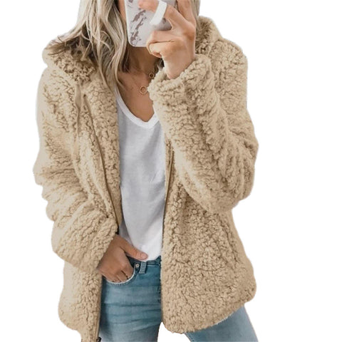 Emma Fluffy Hoodie für Damen - Bequeme Hoodie für kalte Tage