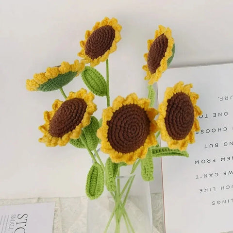 Handgehaakte Sonnenblumenstrauß – Ein Kreatives Muttertagsgeschenk