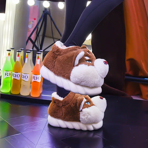 Husky Kuschelschuhe – Für Wärme und Freude zu Hause