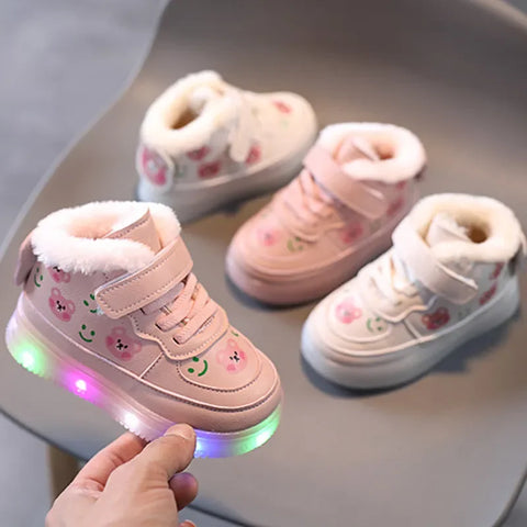 Fleur Leuchtende Sneakers für Kinder - Warm und Komfortabel mit LED-Beleuchtung