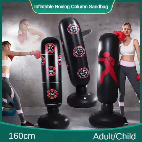 Aufblasbarer Boxsack – Für Training und Spaß