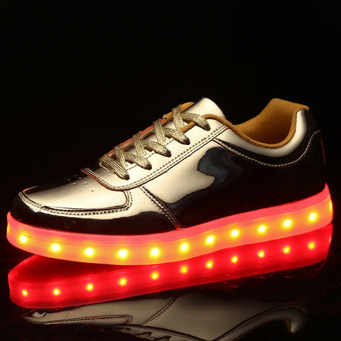 Strahlende Stapper - LED-Schuhe für Kinder, die leuchten