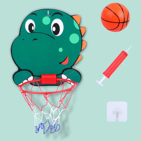 Dinosaurier-Spielzeug Basketballset – Lustiges und Aktives Spielzeug für Kinder von 1 bis 4 Jahren