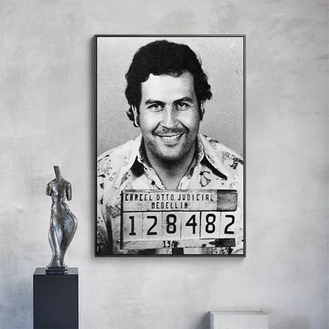 Pablo Escobar Gemälde - Ikonische Kunst für Zuhause