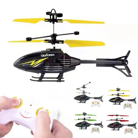 2-Kanal RC Hubschrauber – Fernsteuerbares Spielzeug für Kinder mit Aufladefunktion